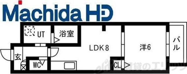 ジーイーセットノースの物件間取画像
